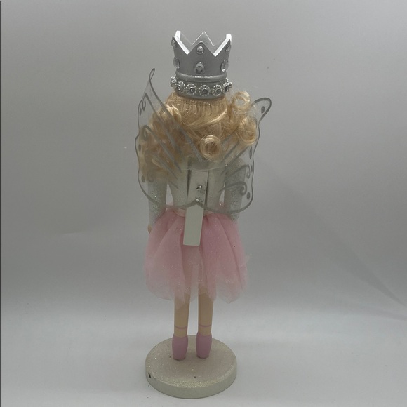 Pink and Silver Fairy Nutcracker - Picture 4 of 7